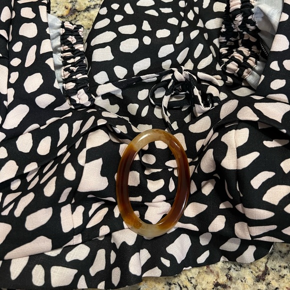 $700 PatBo Polka Dot Spotted Short & Top Set 4 - Picture 5 of 12